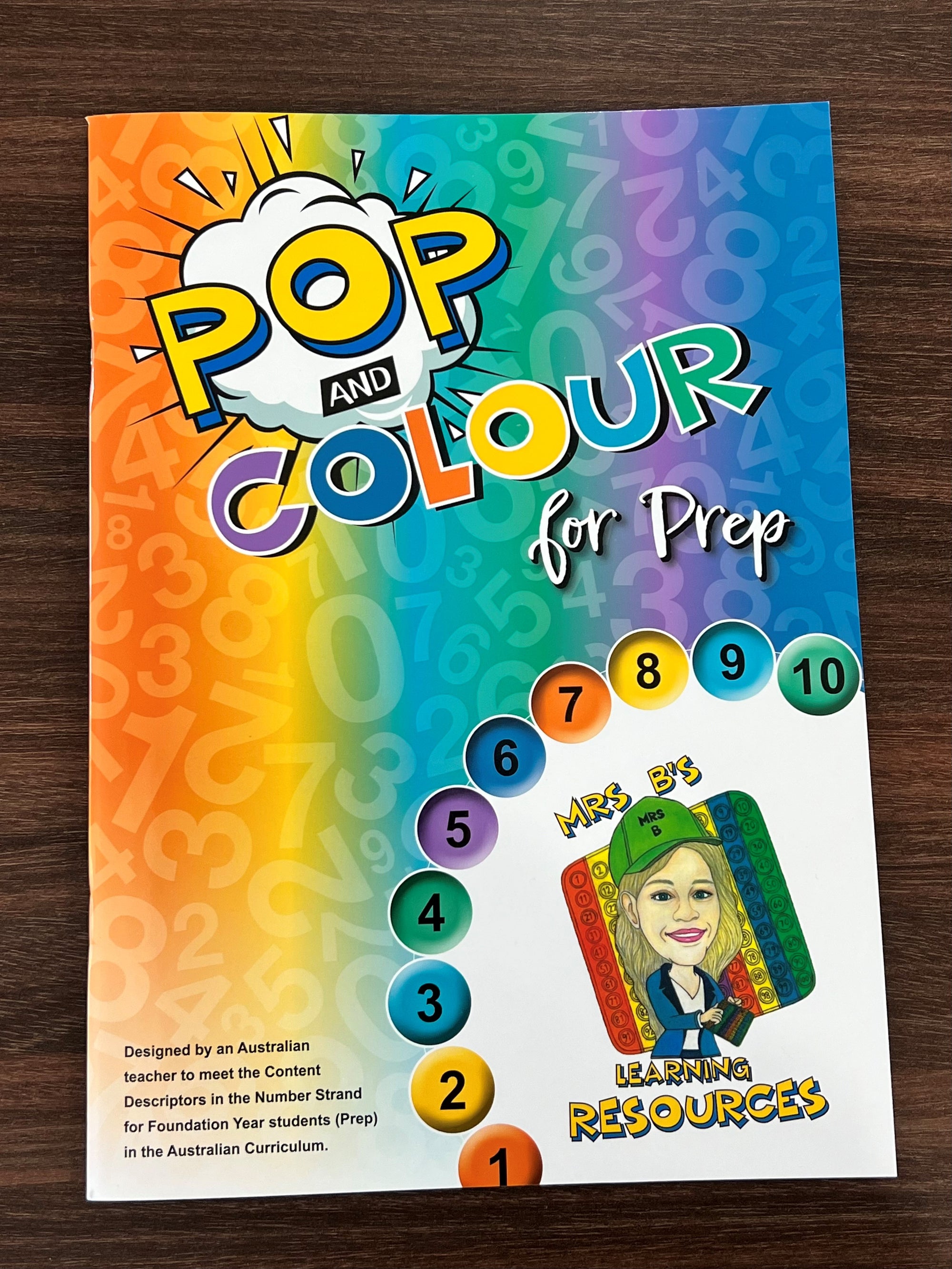 Mrs B’s Pop and Colour for Prep Pack